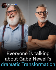 Everyone is talking about Gabe Newell dramatic Transformation