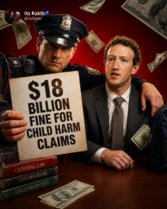 $18 Billion Fine for Child Harm Claims