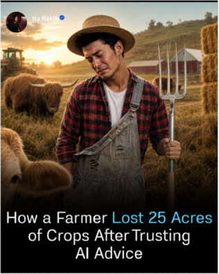 How a Farmer Lost 25 Acres of Crops After Trusting AI Advice