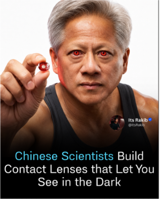 Chinese Scientists Build Contact Lenses that Let You See in the Dark